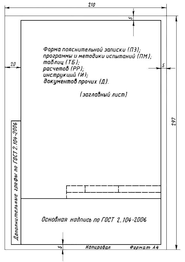 - ГОСТ 2.106-96 форма 9