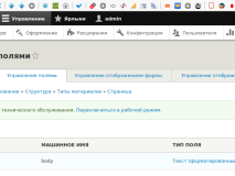 Сущности Drupal без полей